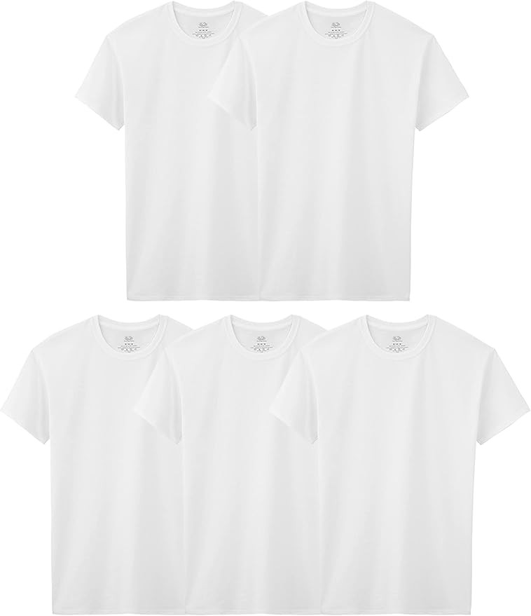 Fruit of the Loom Boys' Cotton White T Shirt | Amazon (US)