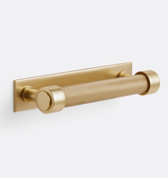 Trask Drawer Pull with Rectangle Backplate | Rejuvenation
