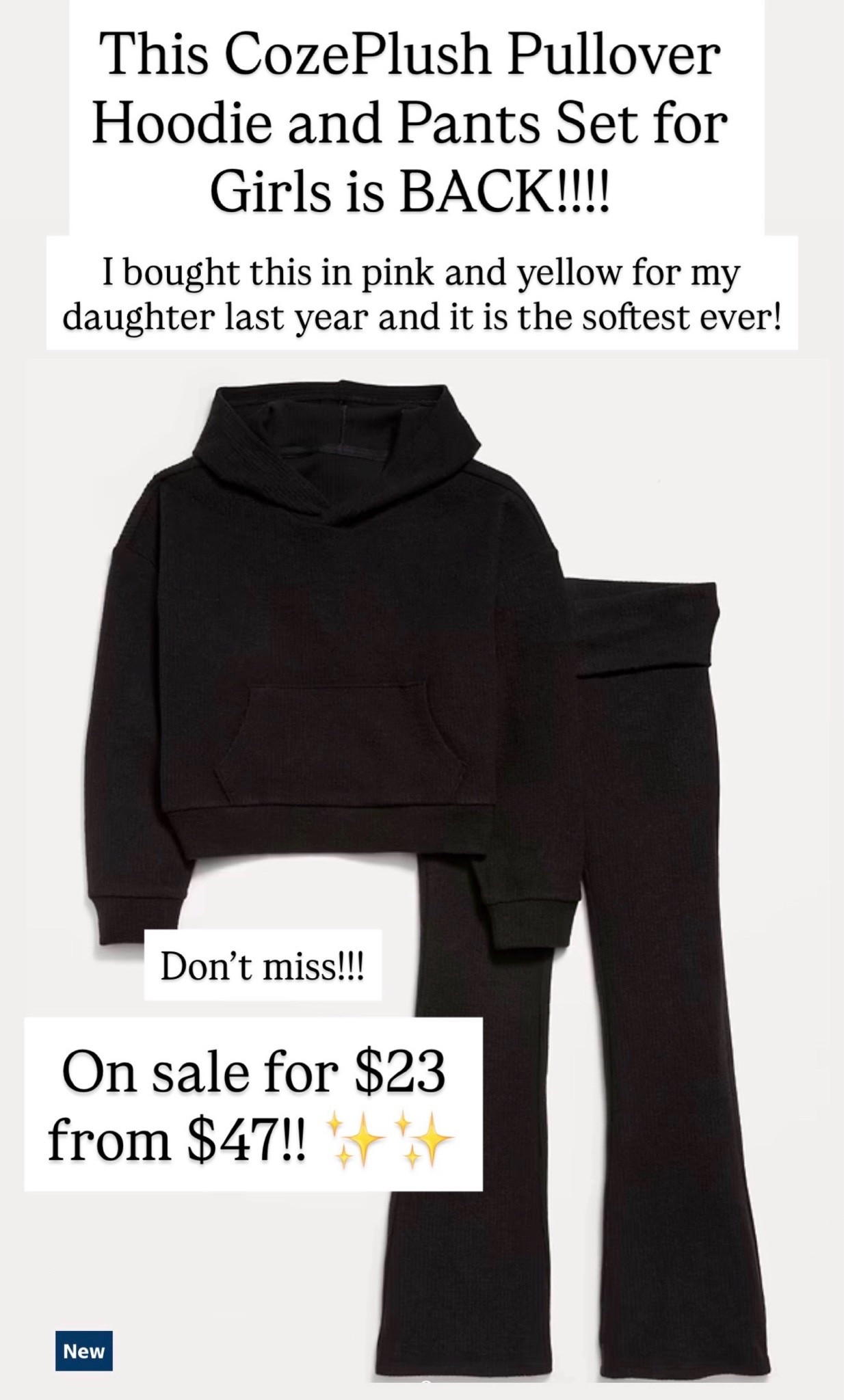 CozePlush set for girls is back! This two piece that is incredible! So soft and cozy and it’s on sale right now!

#LTKKids #LTKSaleAlert