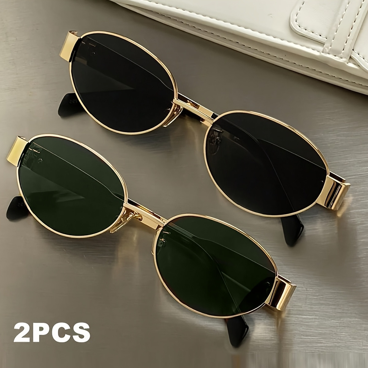 women's fashion glasses combination retro oval metal frame - Temu Canada | Temu Affiliate Program