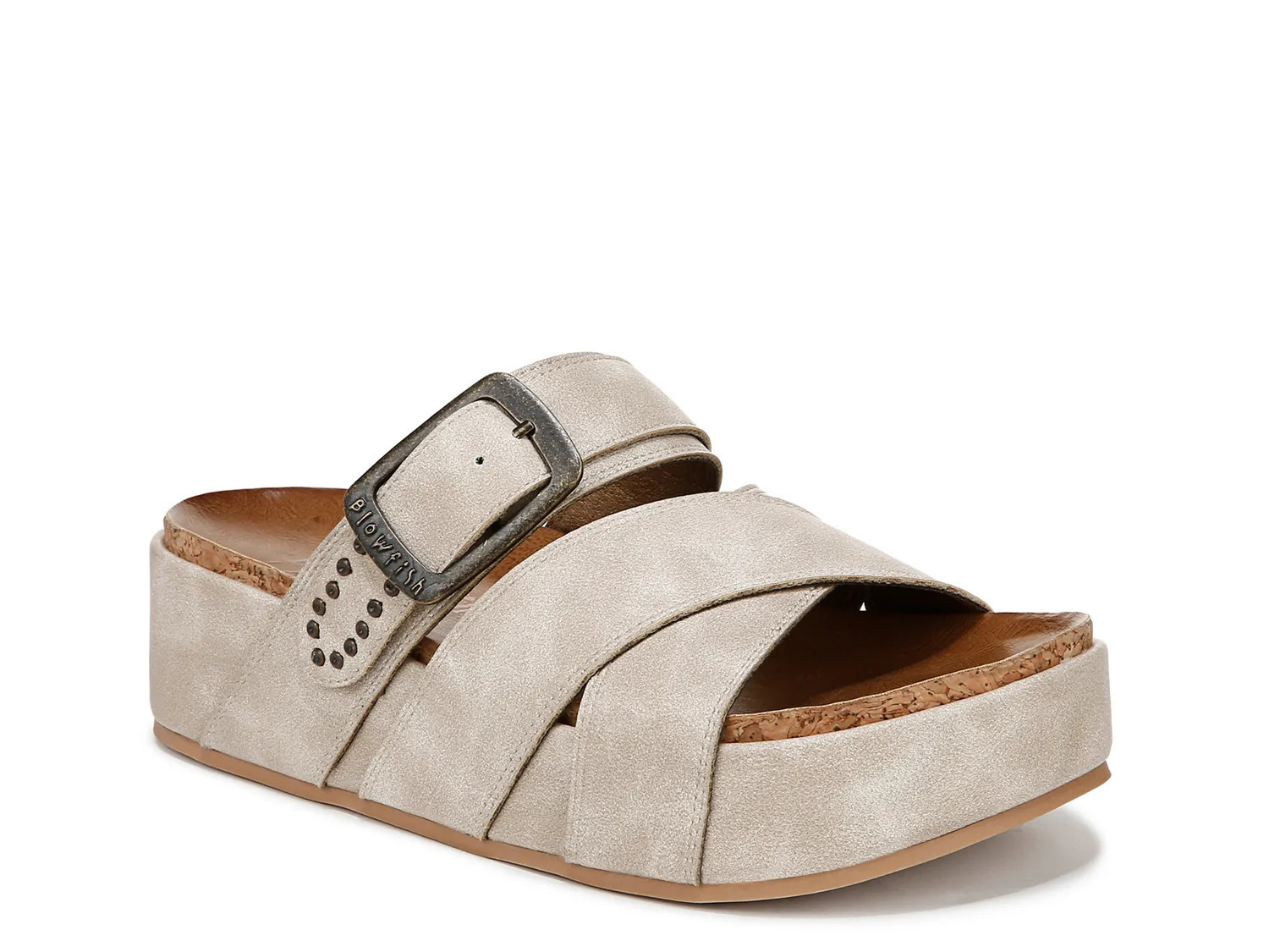 Blowfish Malibu Iris Platform Sandal | Women's | Off White | Size 8.5 | Sandals | DSW
