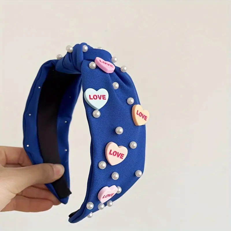 Valentine's Day Hairdressing Accessories Faux Pearl Heart - Temu | Temu Affiliate Program