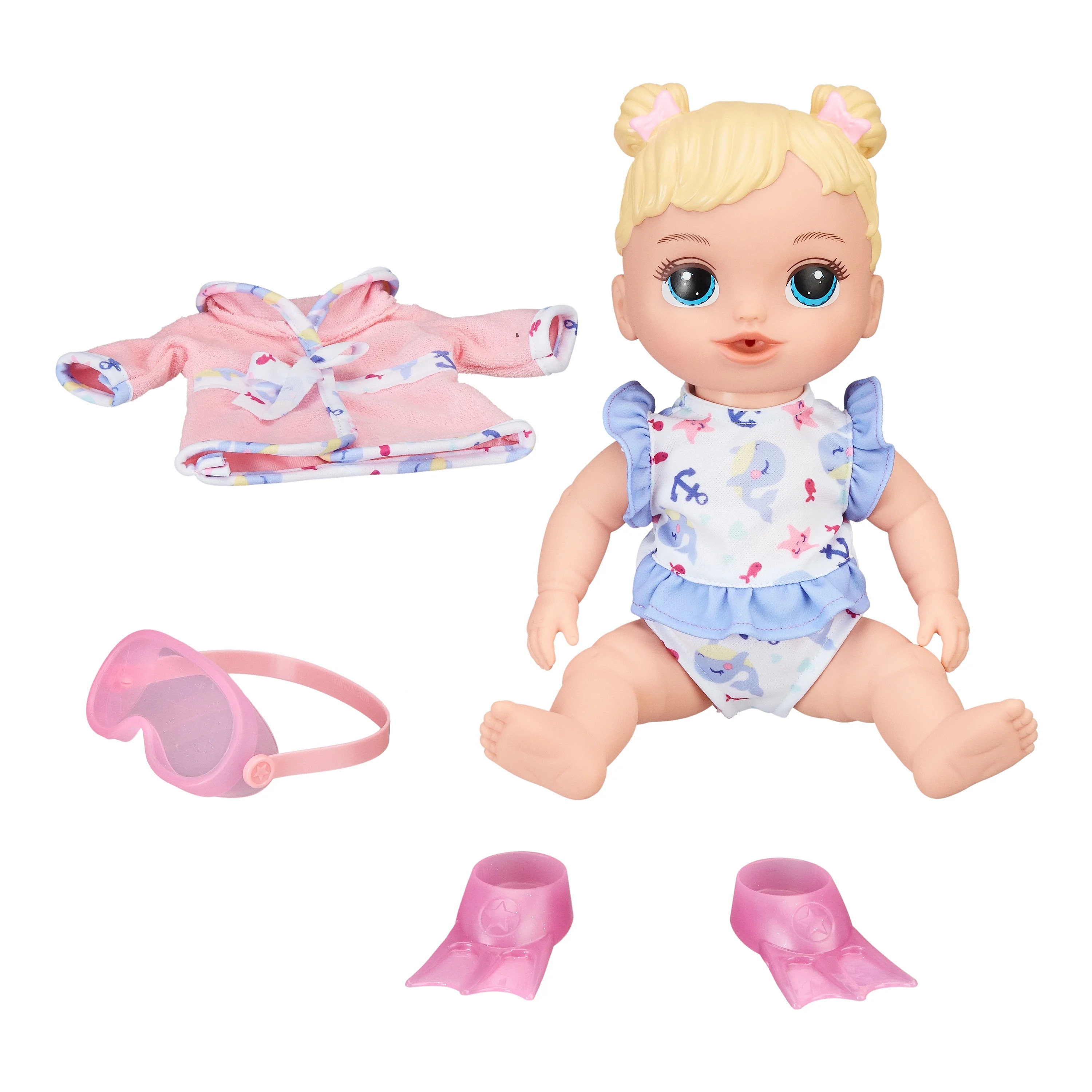 My Sweet Love Baby Can Swim Toy Set, 4 Pieces - Walmart.com | Walmart (US)