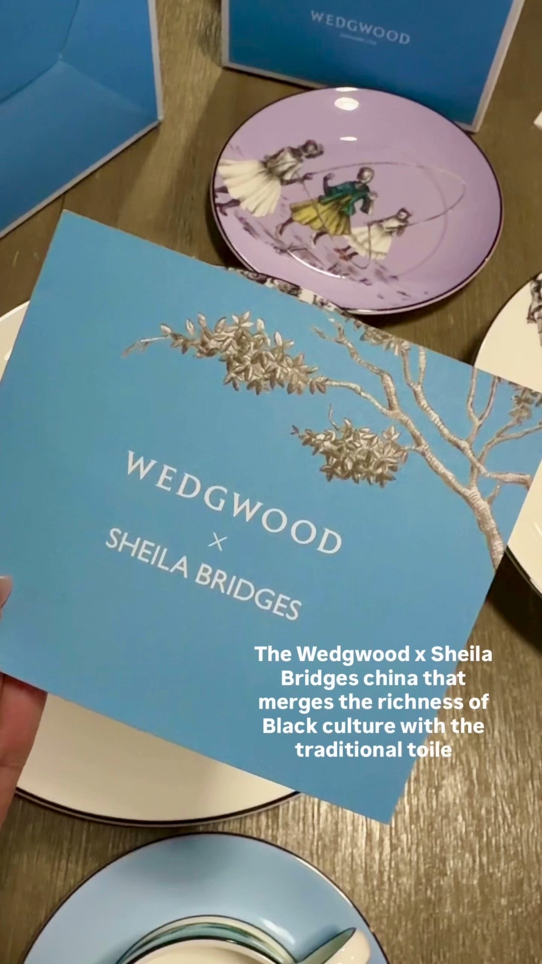 China that merges the richness of black culture with traditional toile

Table setting 
Dinner table setting 

#LTKSeasonal #LTKHome