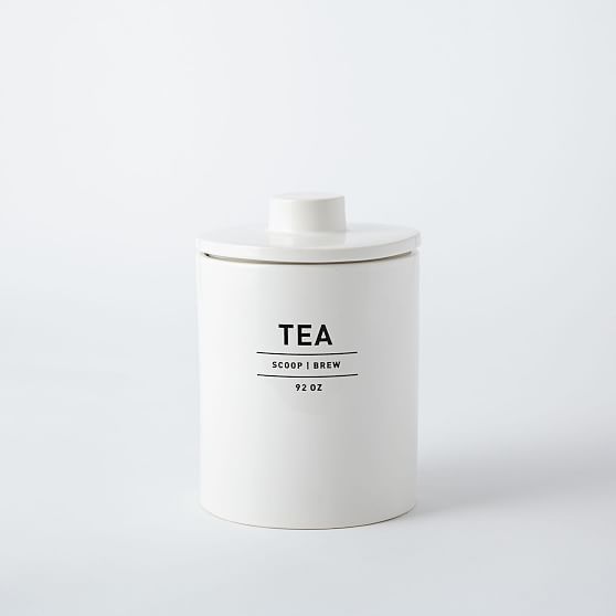 Utility Collection, Tea Canister | West Elm (US)