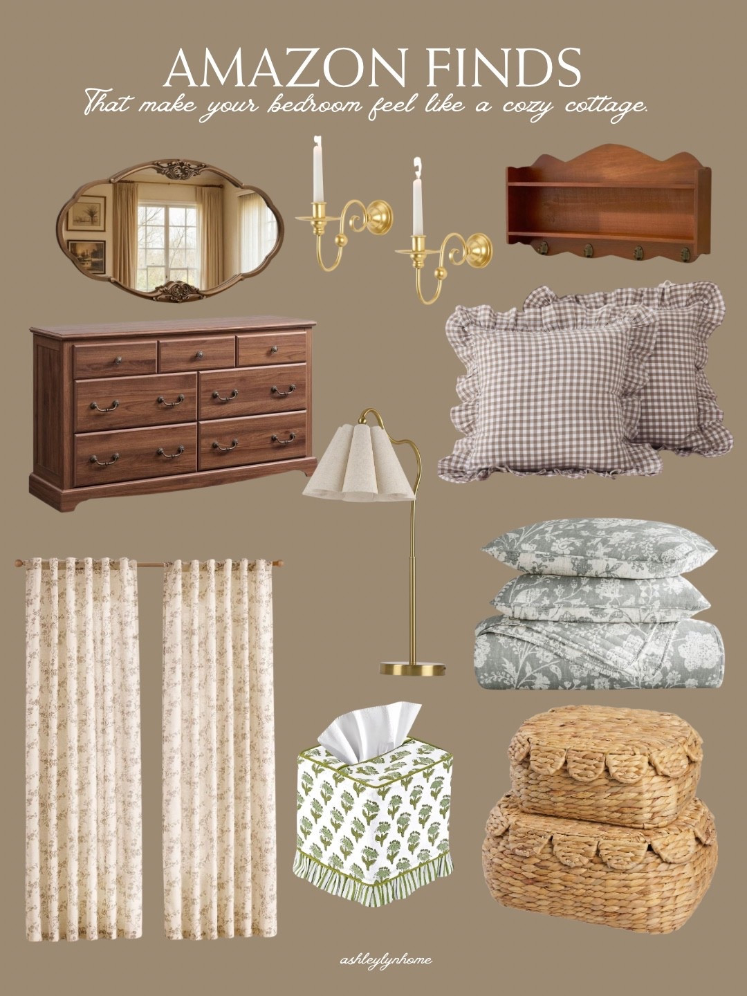 Amazon finds that make your bedroom feel like a cozy cottage.

#LTKSaleAlert #LTKHome #LTKSeasonal