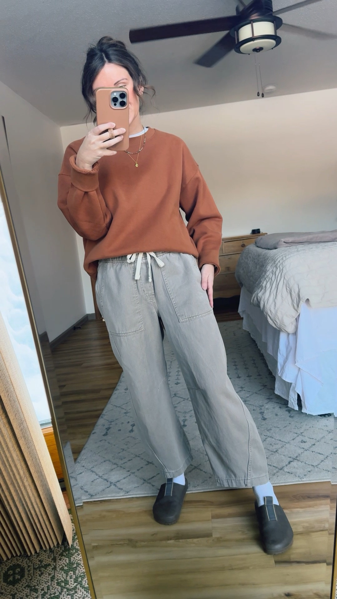 Wearing small in my tee, xs in my crewneck, xs petite/short in my barrel jeans, wearing size 6 in my clogs. My beaded necklace is sold out so I linked similar!



#LTKgrwm #LTKootd #LTKPetite