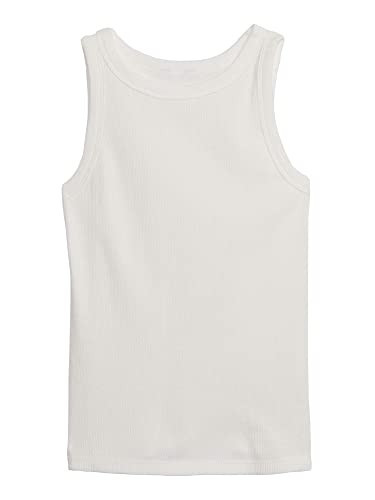 GAP Girls High Neck Tank New Off White M | Amazon (US)