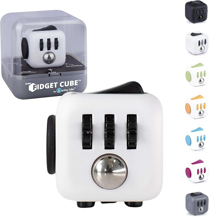Antsy Labs The Original Fidget Cube, Stress Relief Desk Toy with 6 Sides, Gadget for Focus, Anxie... | Amazon (US)