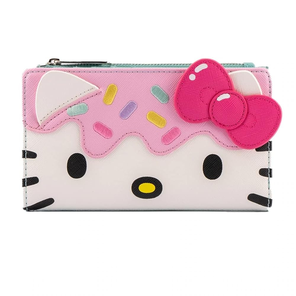 Loungefly Sanrio Hello Kitty Cupcake Faux Leather Flap Wallet | Amazon (US)