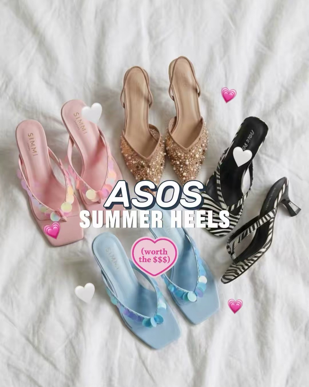 ASOS summer heel must haves 💗