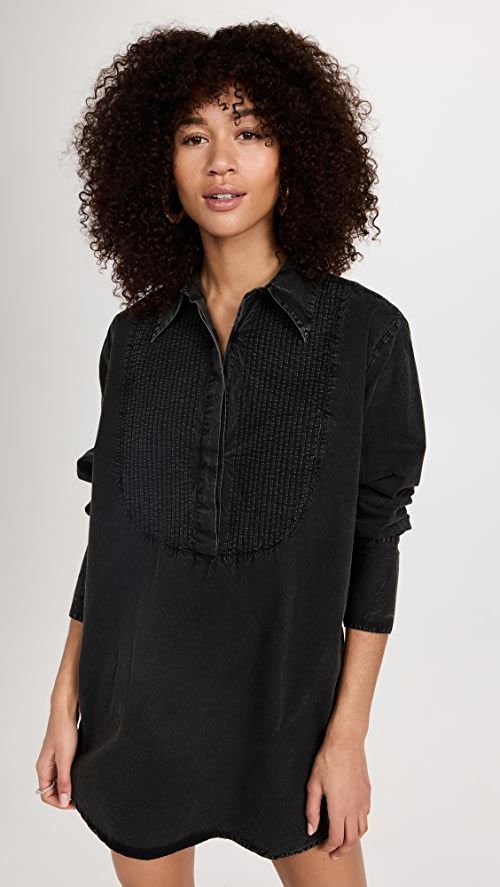 One Teaspoon Blackout Tuxedo Shirt Dress | SHOPBOP | Shopbop