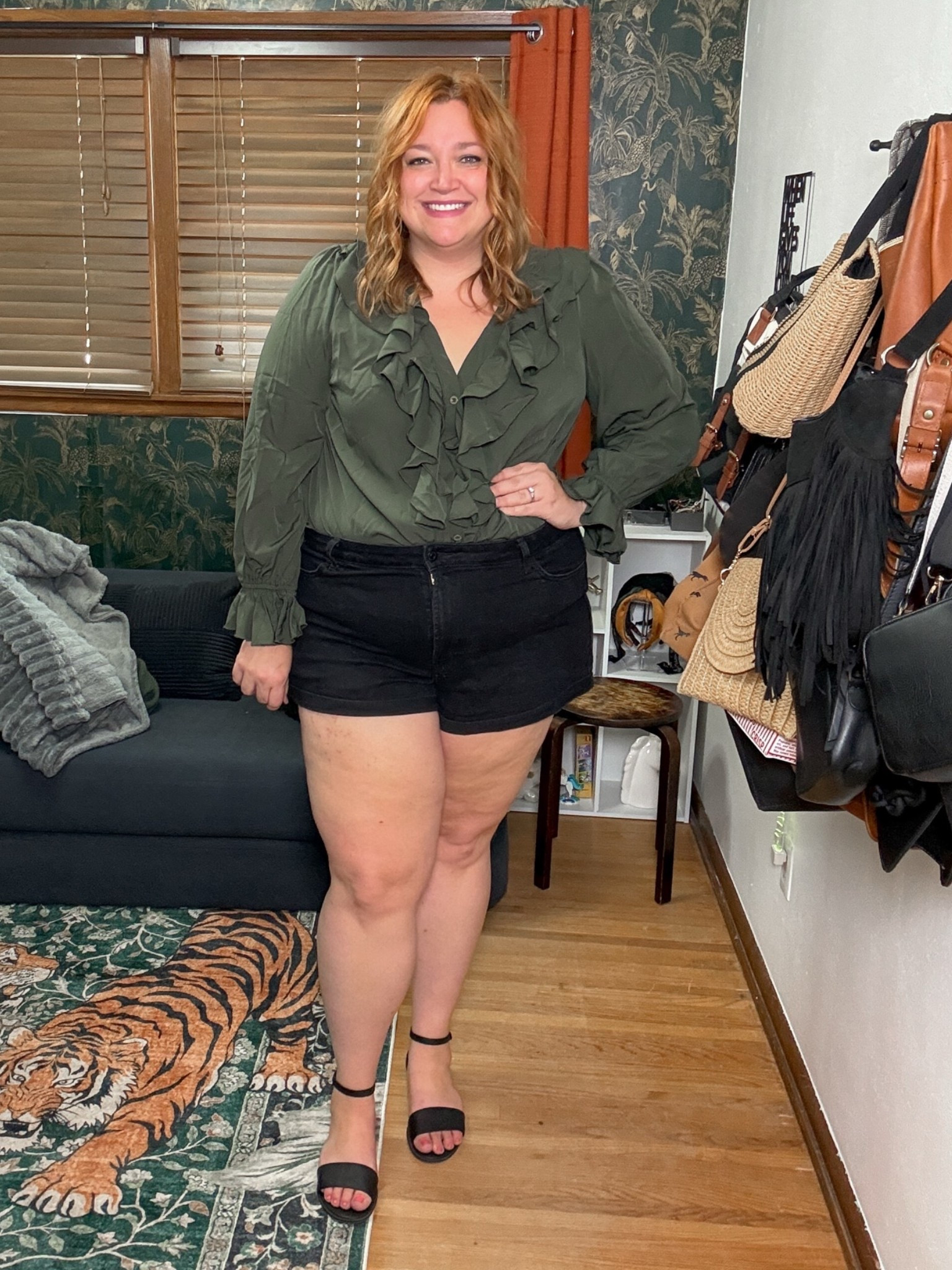 Ruffled blouse for plus sizes

#LTKMidsize #LTKPlusSize