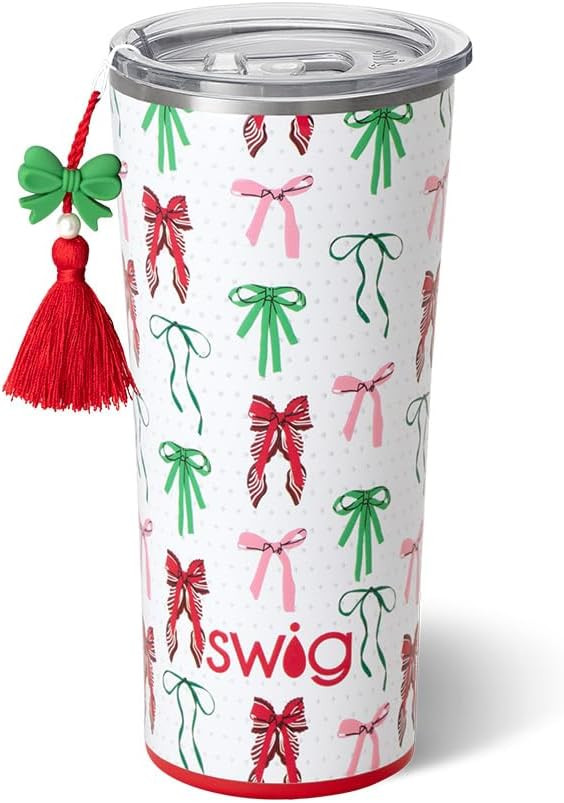 Swig Life 22oz Insulated Tumbler, Travel Coffee Tumbler with Lid, Cup Holder Friendly Travel Coff... | Amazon (US)