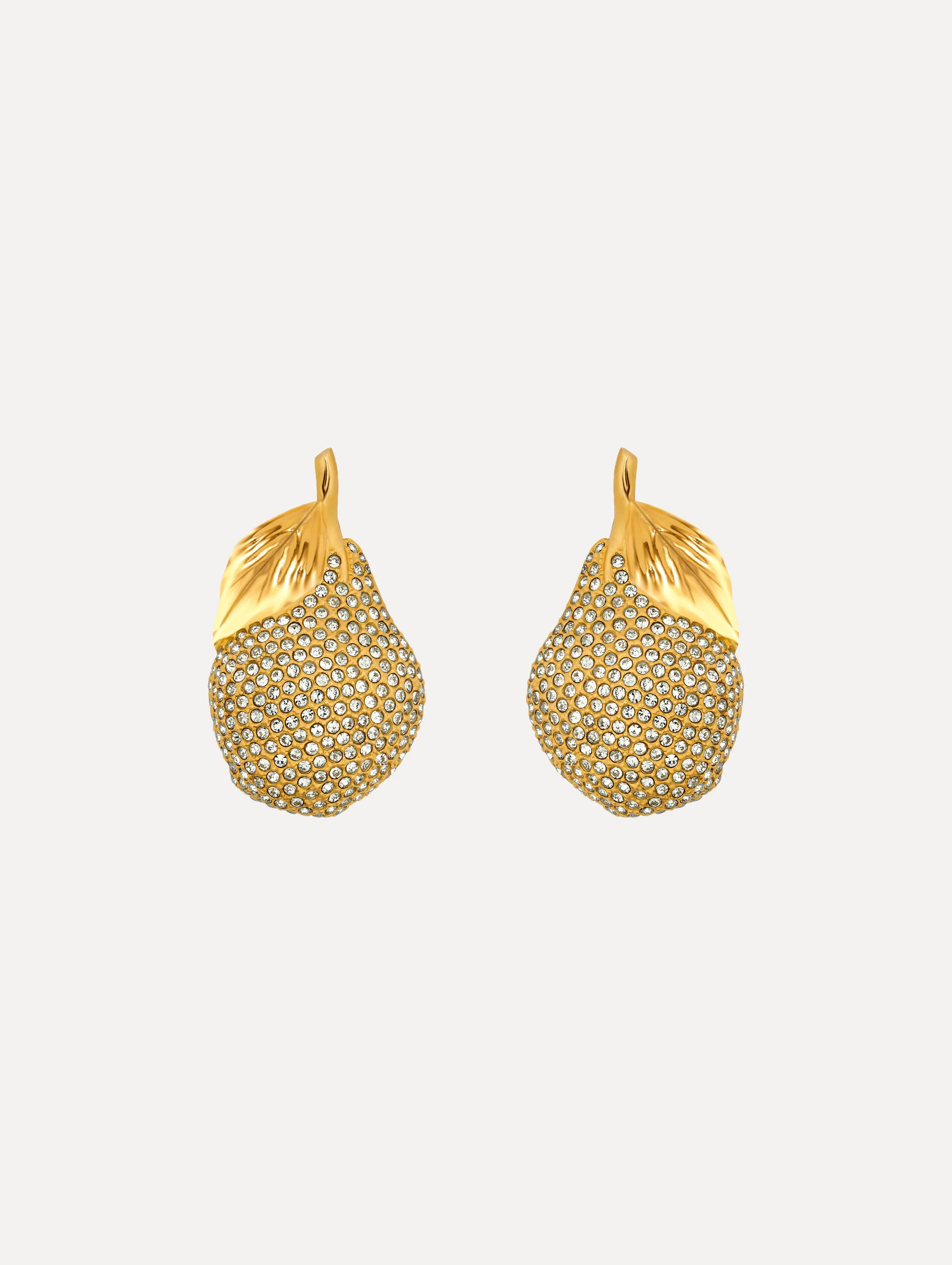 Pavé Pear Earrings | Oscar de la Renta