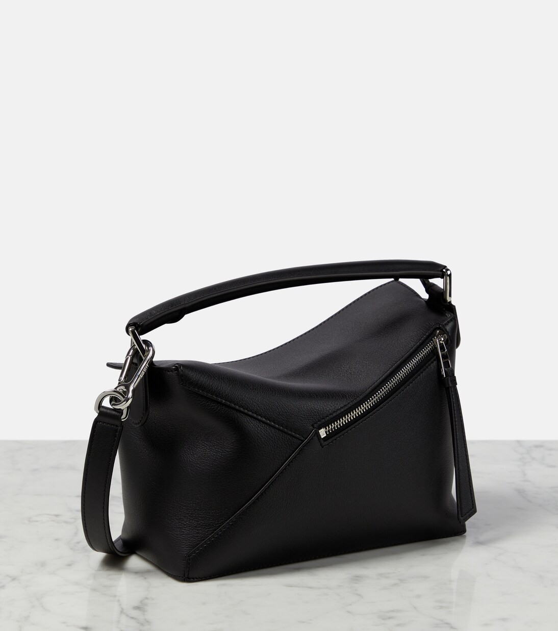 LoewePuzzle Edge leather shoulder bag | Mytheresa (UK)