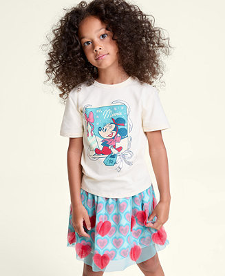 Girls 2T- 6X Minnie Mouse Graphic Tee, Macy's Exclusive | Macy's