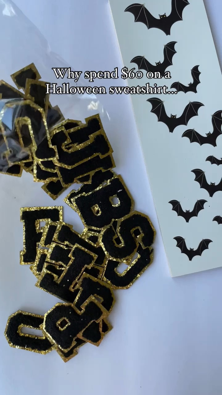 ✨ DIY Halloween Sweatshirt! ✨
Everything you need to make your own! 
I got a size large in the sweatshirt. I’m 5’1” and currently 33 week pregnant, so that was a perfect size for me!

#LTKVideo #LTKHalloween #LTKSeasonal