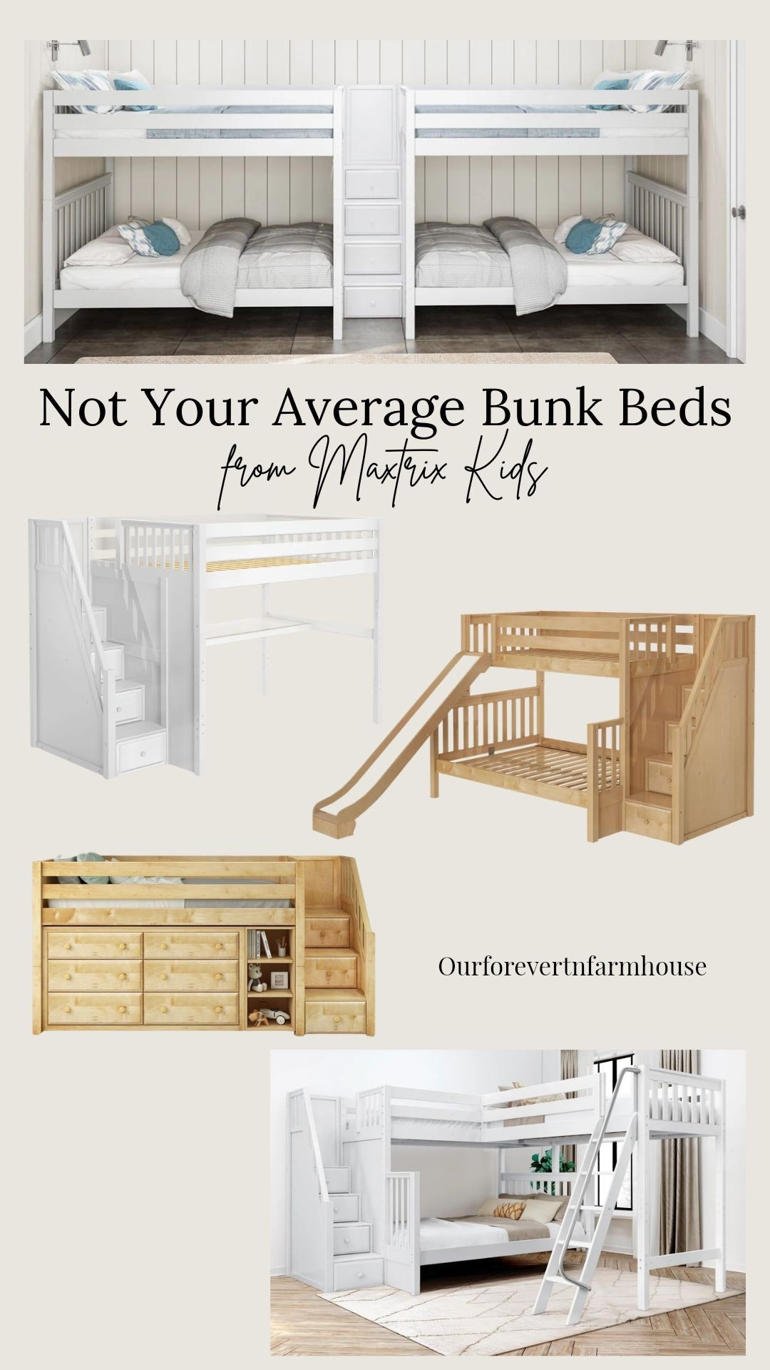 If you’re thinking this is just a bunk bed… it’s so much more than that 🤍

She has been begging me for a bunk bed, so we finally made it happen and I’m not even exaggerating when I say this completely transformed her room.

Now she has her own little space to do homework and crafts underneath, a place to tuck everything away (the stair drawers are already being used nonstop 🙌🏼), and the coziest spot up top to wind down and read at night.

I love that this isn’t just a one time setup either. Maxtrix® is a modular system, so we can reconfigure it as she grows instead of replacing furniture every few years, which just makes so much more sense. 

They make everything from toddler beds to bunks, lofts, and full room setups, so it really grows with your kids.

It’s made from sustainably sourced premium hardwood, has 16” guardrails for extra peace of mind, and an 800 lb weight capacity so it feels incredibly solid.
You can customize everything too, including size, height, and entry style, so it actually works for your space now and later.

We went with the Maxtrix® Kids High Study Loft Bed with Long Desk and Stairs (Full, White) 🤍

#mymaxtrix @maxtrixkidsfurniture 


#LTKHome