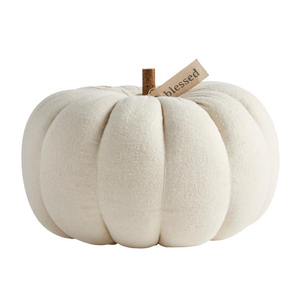 Large White Pumpkin | Mud Pie