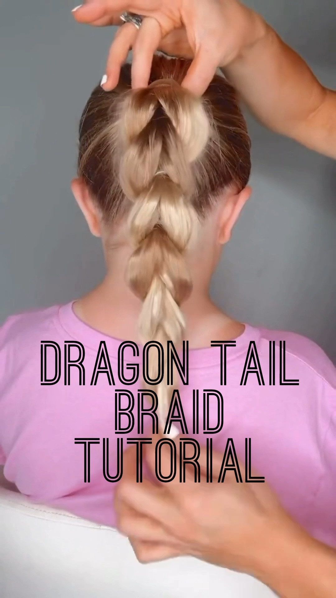 DRAGON TAIL BRAID TUTORIAL 🩷 Here’s a cute and fun hairstyle for girls. This is such a fun one! I’m sharing all of our favorite hair products, too!

#LTKBeauty
