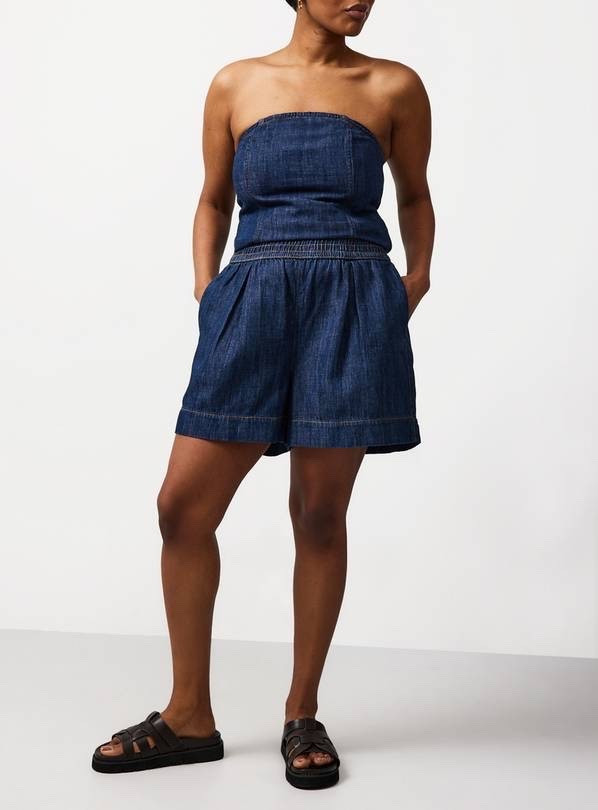 Can’t beat elasticated waist denim shorts!

#LTKuk #LTKspring #LTKsummer