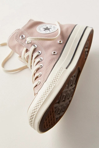 Chuck 70 Recycled Canvas Hi-Top Sneakers | Free People (Global - UK&FR Excluded)