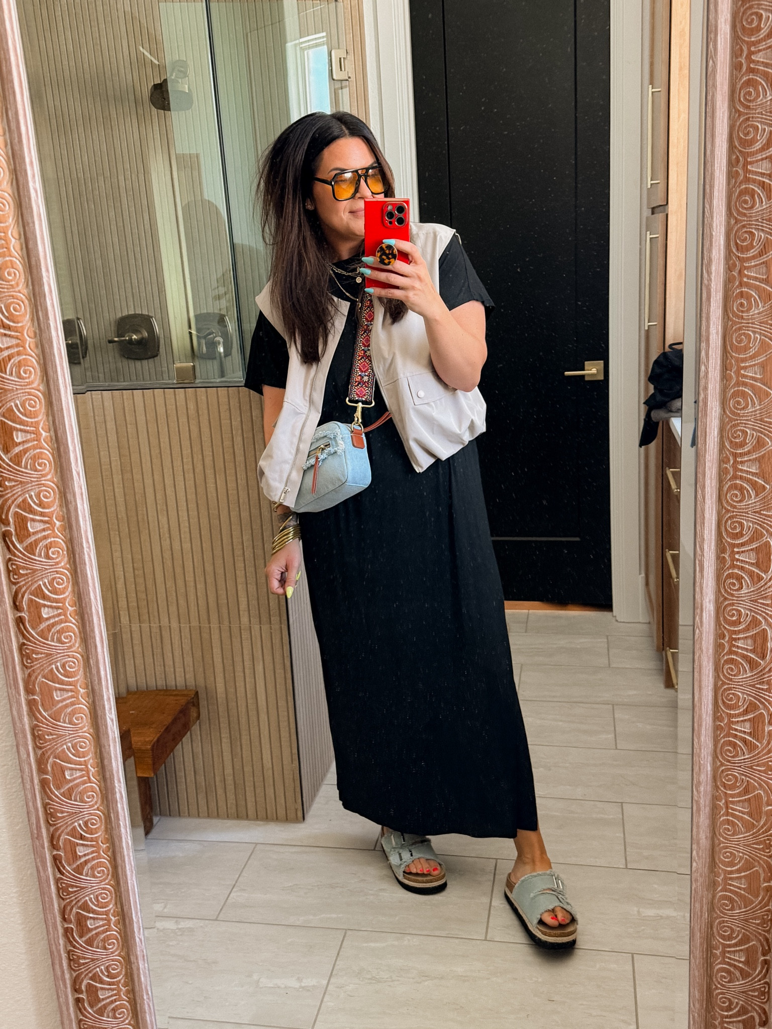 T shirt dress outfit!  And it’s basically all from Amazon!
Dress: XXL
Vest: XL
Sandals: TTS

#LTKStyleTip #LTKFindsUnder50 #LTKMidsize

#LTKFindsUnder50 #LTKStyleTip #LTKMidsize