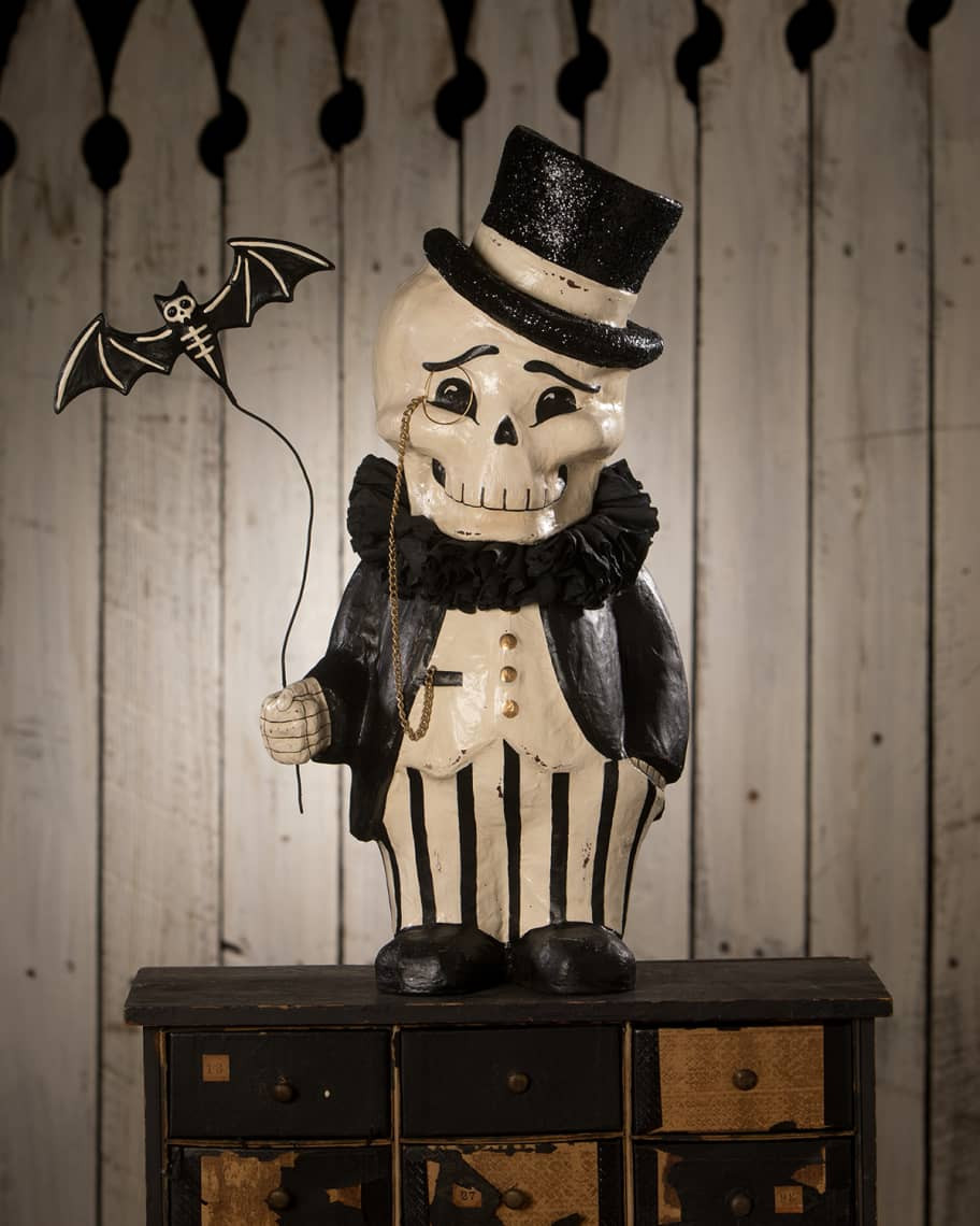 Bethany Lowe Dapper Desmond Halloween Skelly, 19"T | Neiman Marcus
