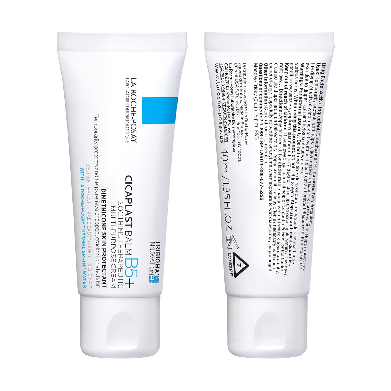 La Roche-Posay Cicaplast Balm B5, Healing Ointment and Soothing Therapeutic Multi Purpose Cream f... | Amazon (US)