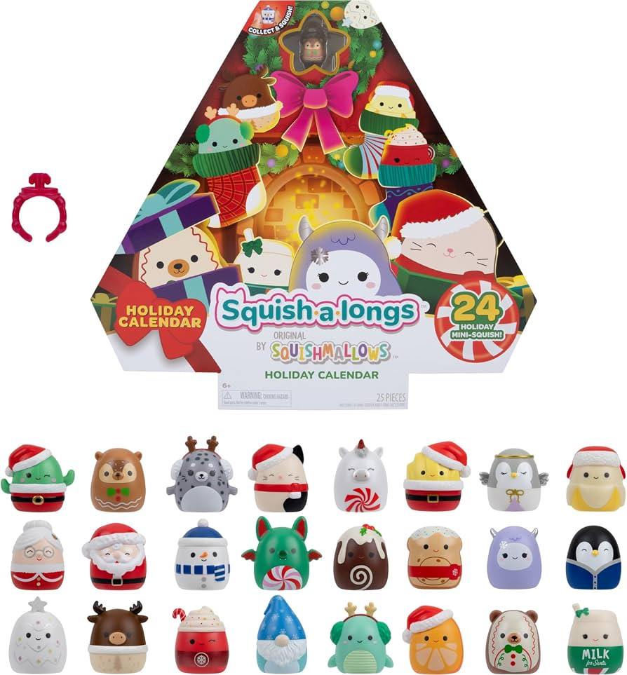 Squish-a-longs Holiday 2026 Advent Calendar \u2013 Includes 24 Mini-Squish | Amazon (US)