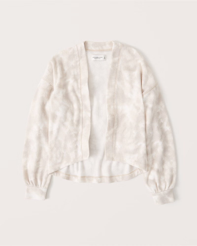 Cozy Cropped Cardigan | Abercrombie & Fitch (US)