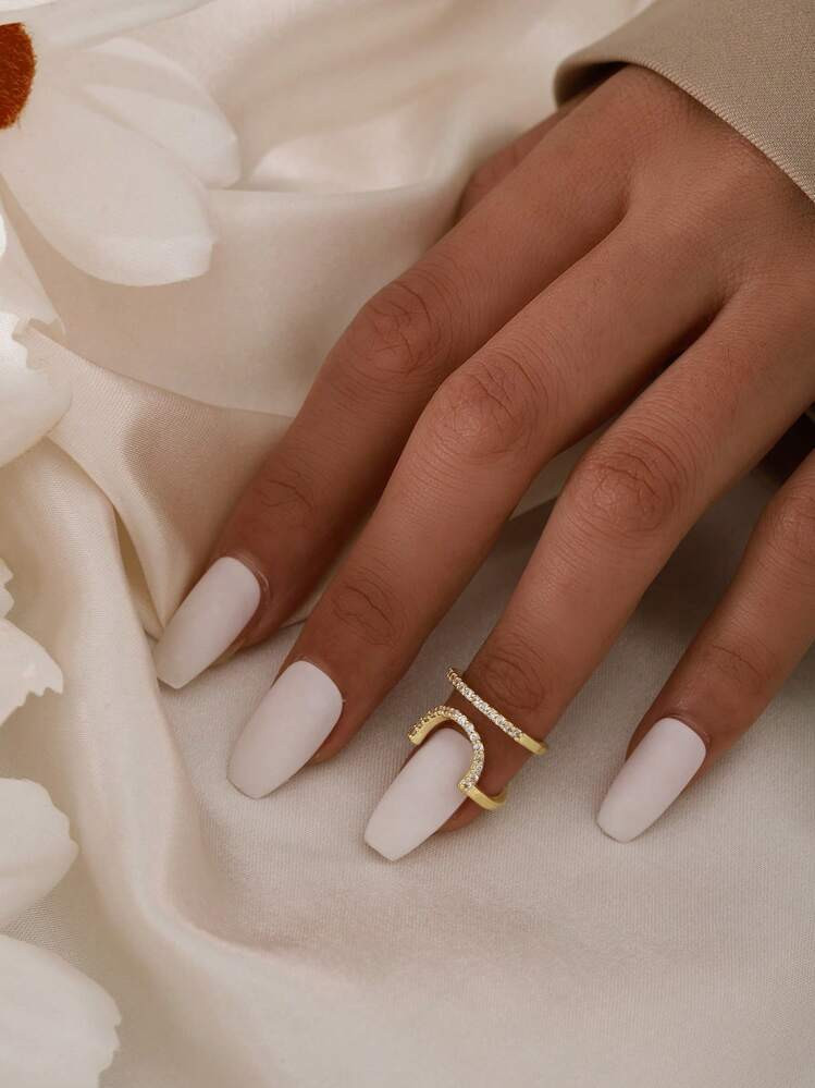 1pc Summer Beach, Wedding, Graduation, Music Festival Nail Ring | SHEIN