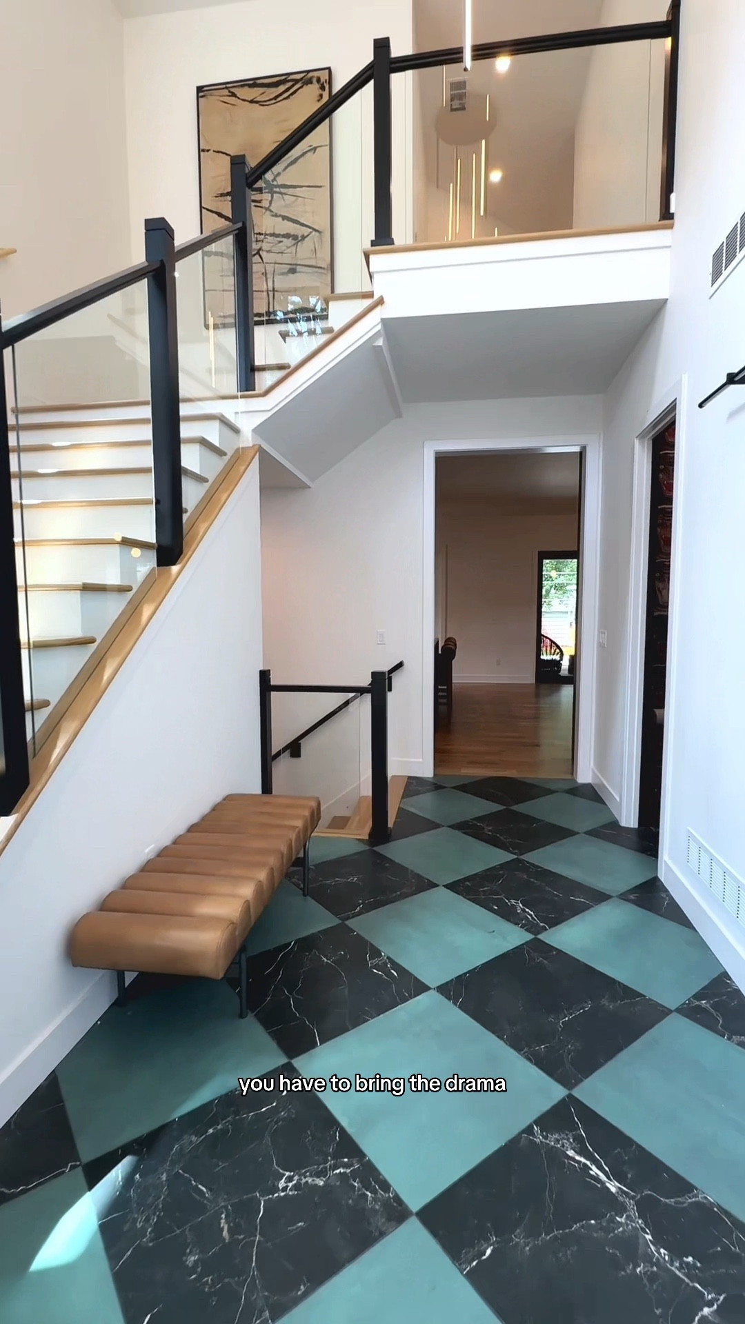 Bold entry, modern lighting and tile details for your home renovation or new build

#LTKHome