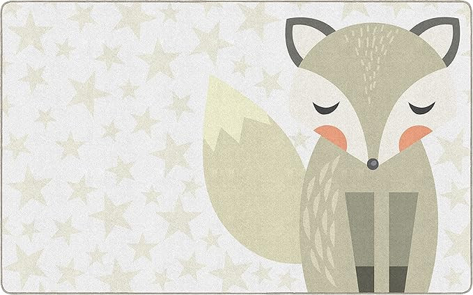 Flagship Carpets Woodland Fox Classroom Area Rug for Indoor Classroom Learning or Kid Bedroom Edu... | Amazon (US)