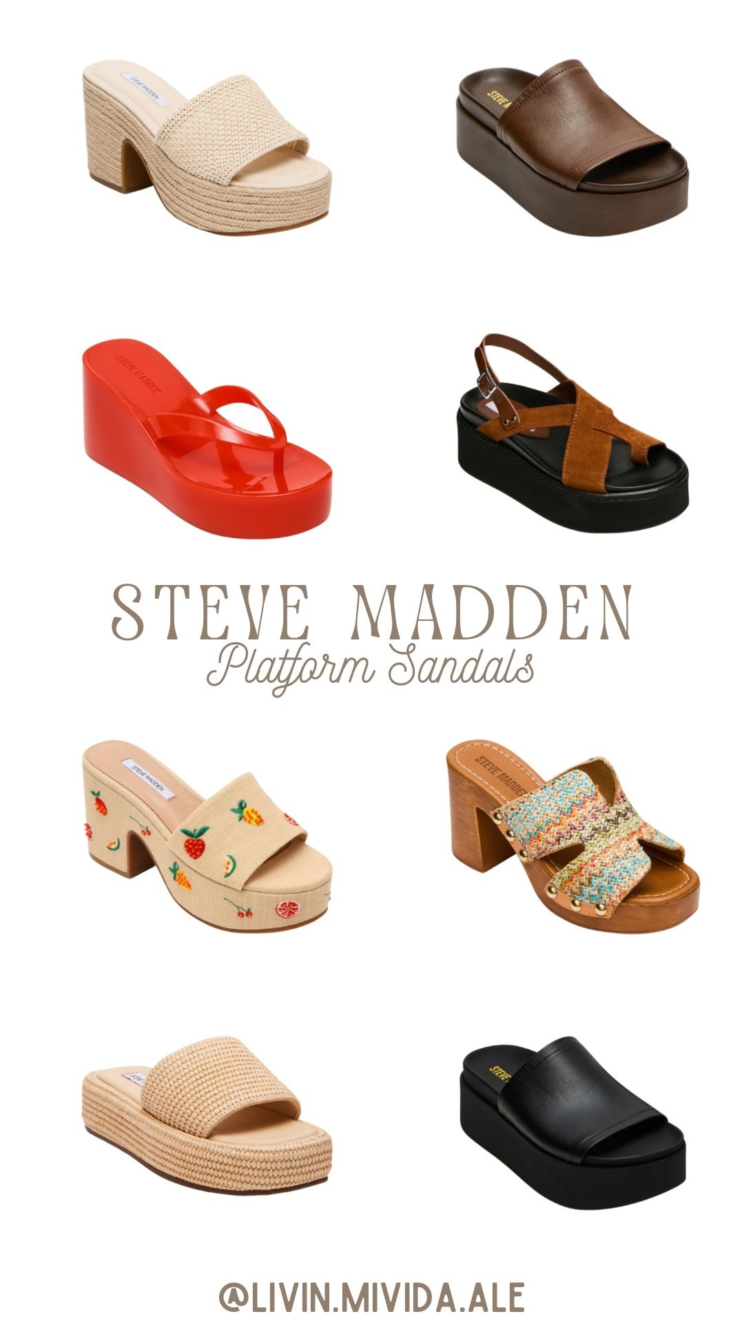 Platform sandals 🩴 

#stevemadden #sandals #travelessentials

#LTKSeasonal #LTKTravel #LTKOver40