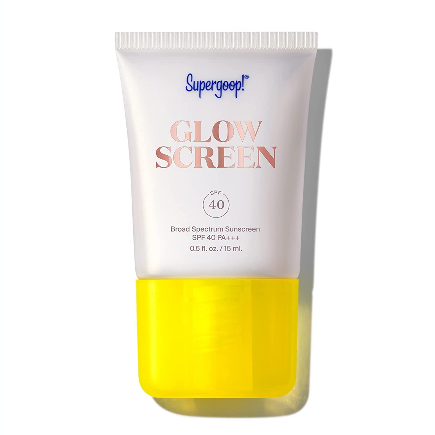 Supergoop! Glowscreen SPF 40 PA+++, 0.5 fl oz - Primer + Broad Spectrum Sunscreen That Helps Filt... | Amazon (US)