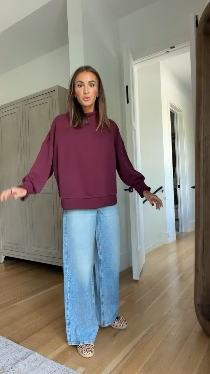 Target mockneck + jeans I am LOVING 😍 easy fall outfit idea! Both run tts