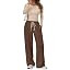 Trendy Queen Women's 2 Piece Matching Lounge Set Long Sleeve Slightly Crop Top Wide Leg Pants Cas... | Amazon (US)