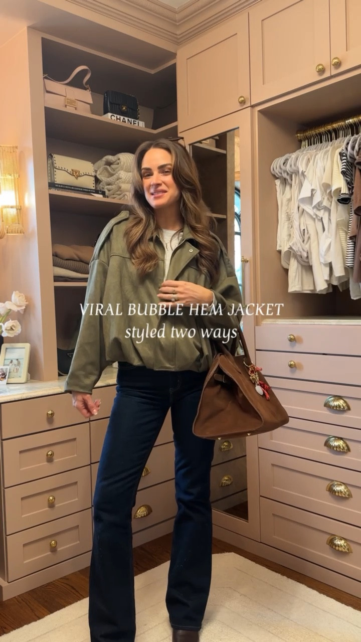 GDWM ✨ my new suede bomber find for under $40 styled two ways

Wearing a size small
code: LAURENR20 for my booties


#LTKgrwm #LTKmomlife #LTKdayinmylife