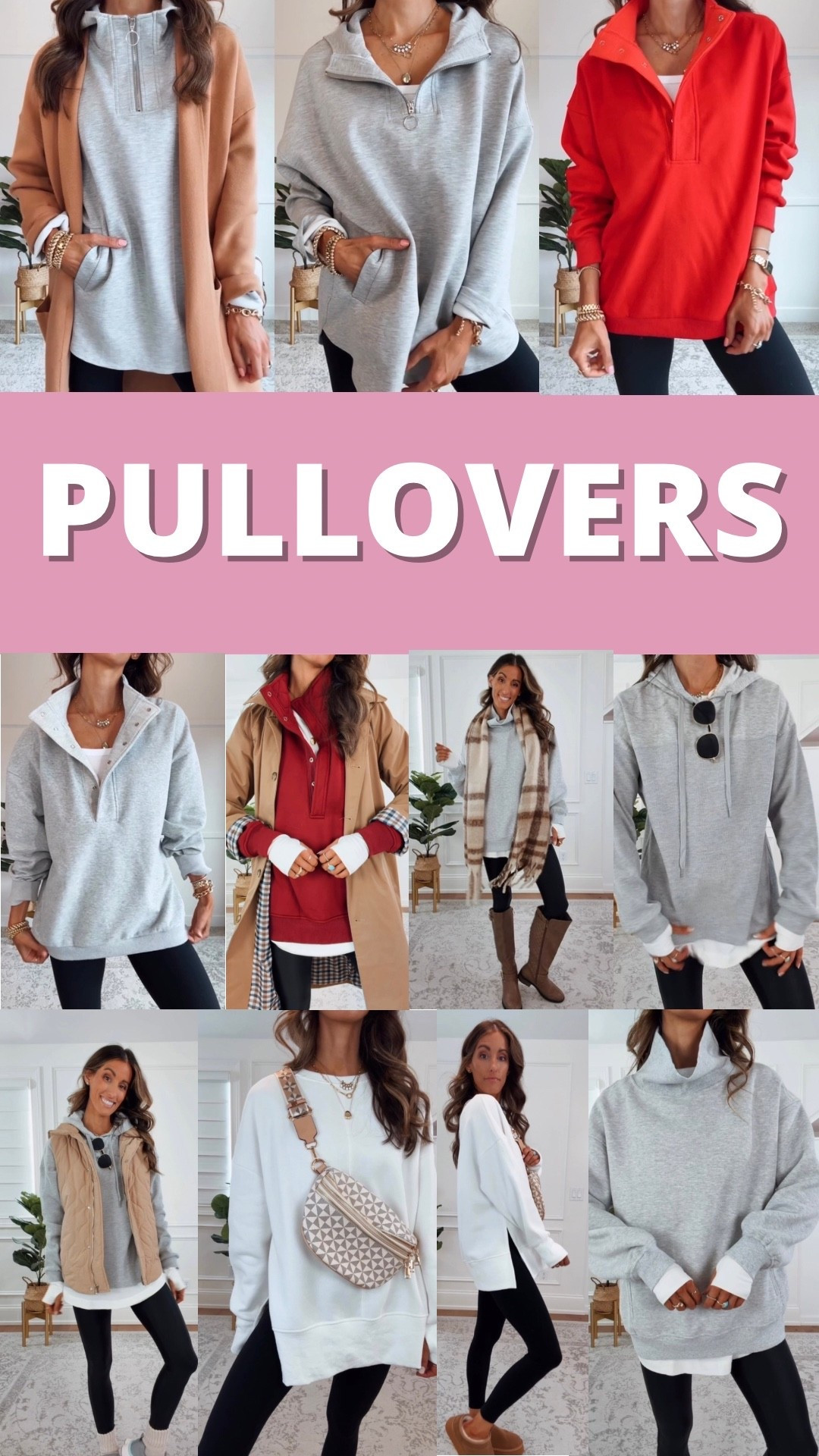 Wearing a small in all pullovers 

Holiday outfit | errands outfit | everyday outfit | Amazon pullovers | Amazon sweatshirts | Amazon outfits | Amazon fashion 

#LTKGiftGuide #LTKHoliday #LTKFindsUnder50