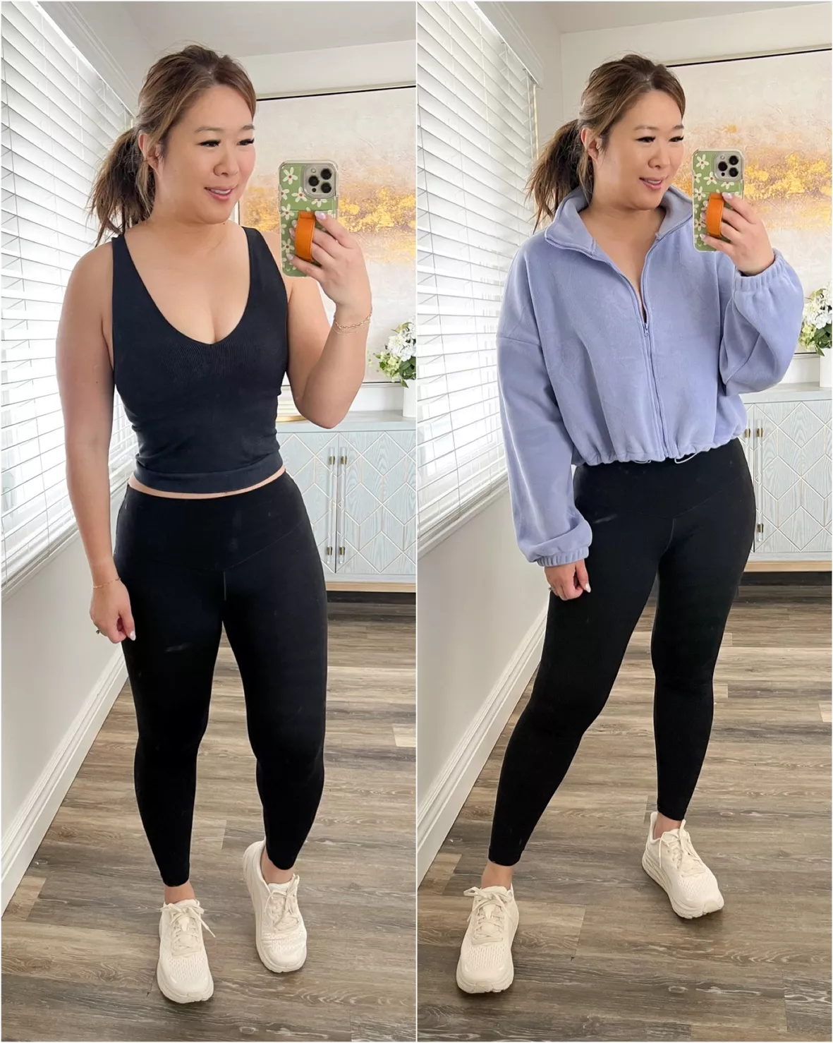 QINSEN Workout Sets for Women 2 Piece Seamless Long Sleeve Crop Tops Ribbed  High Waist Leggings : : Clothing, Shoes & Accessories