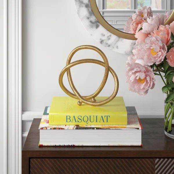 Swam Eternal Loop Sculpture | Wayfair Professional