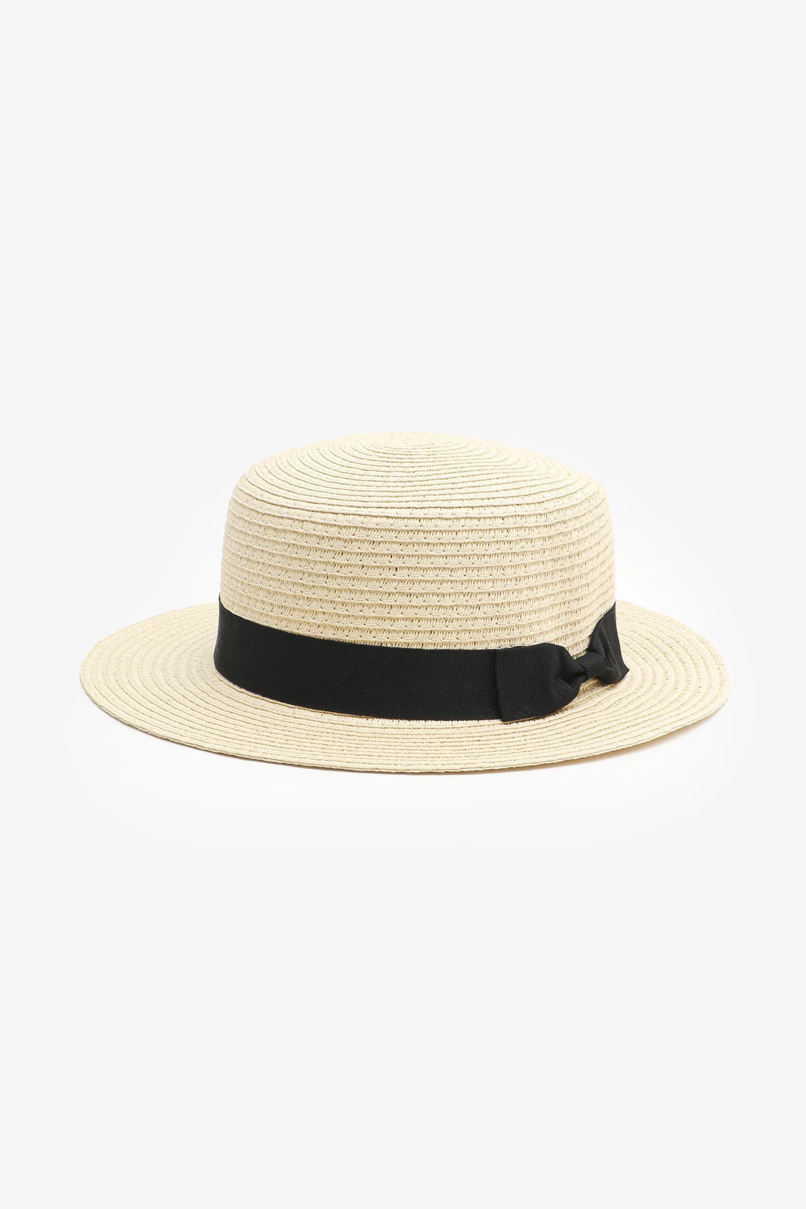 Straw Hat with Ribbon | Ardene