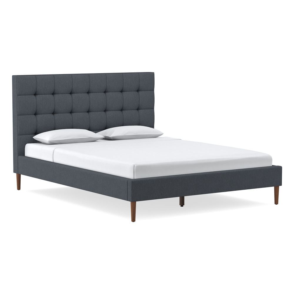 Emmett Bed - Wood Legs | West Elm (US)