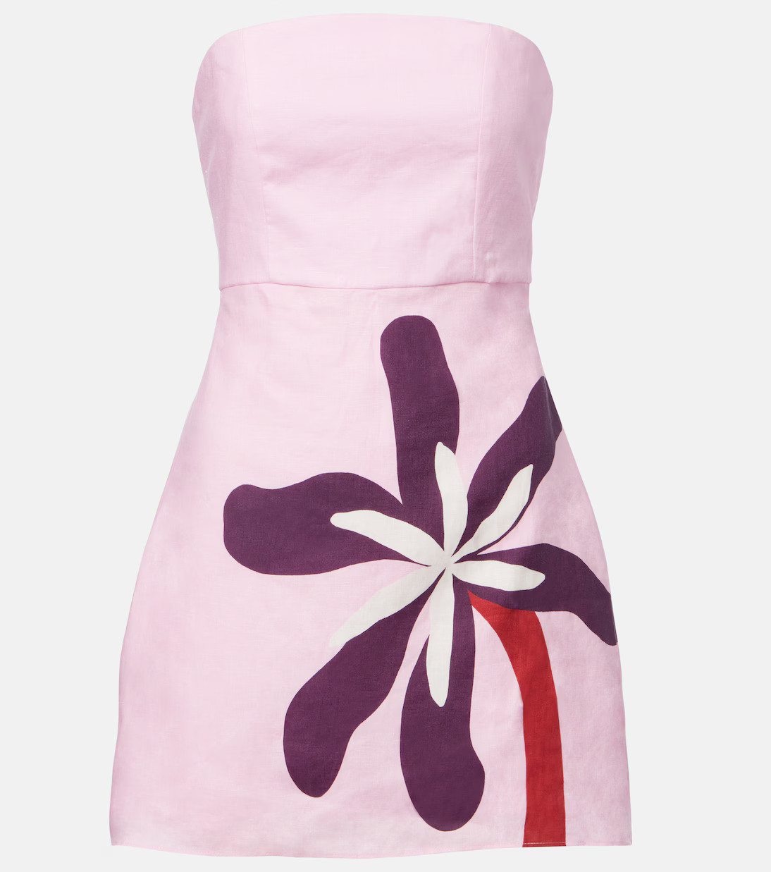 Roma floral linen minidress | Mytheresa (US/CA)