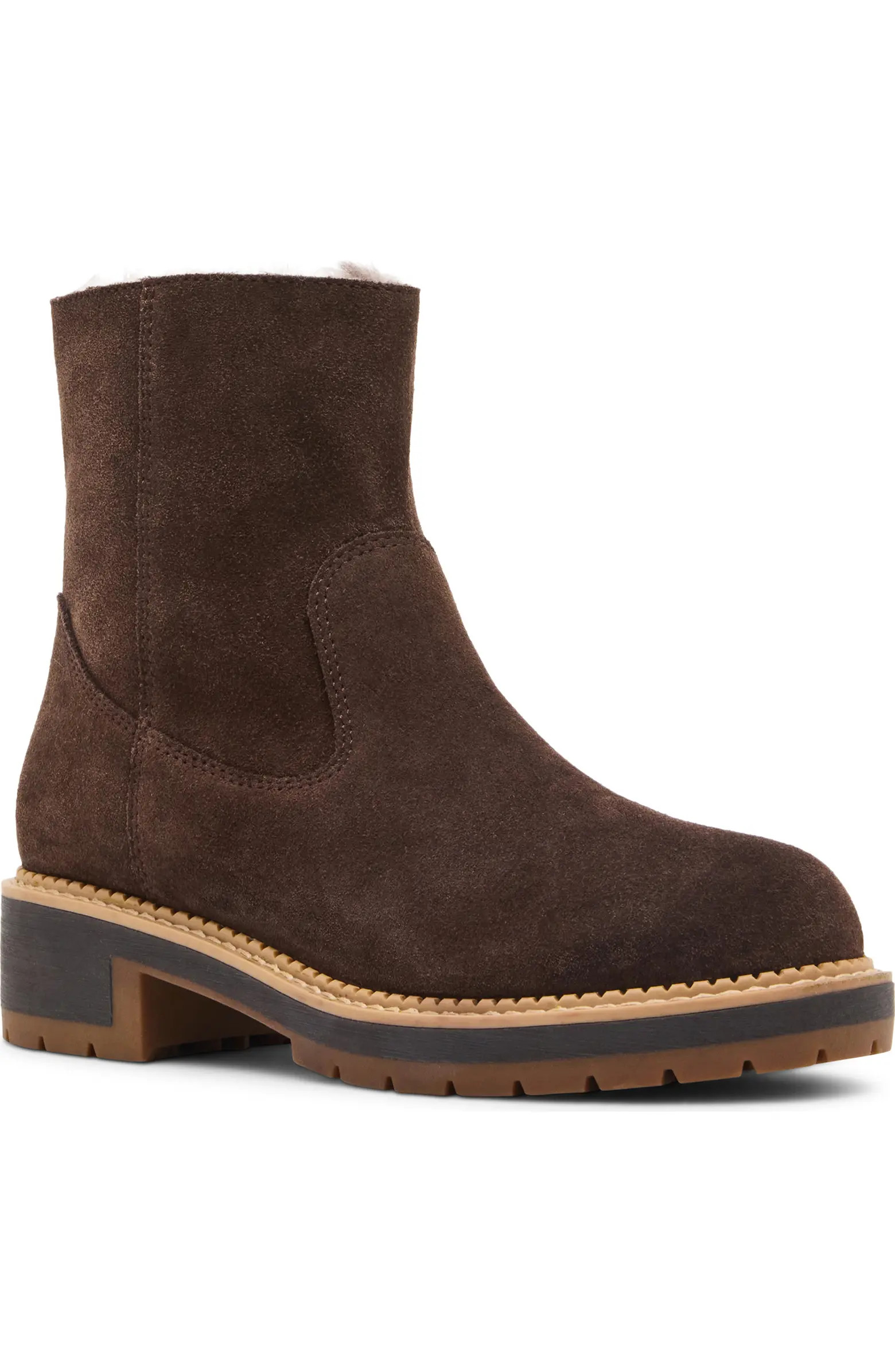 Blondo Nappa Waterproof Suede Bootie (Women) | Nordstrom | Nordstrom