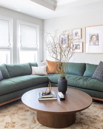 Every home has that room where everyone naturally ends up.

For this family, it was the family room, but the layout wasn’t doing them any favors. The furniture placement made the room feel smaller than it really was and limited how many people could comfortably gather.

The biggest change we made wasn’t adding new furniture. It was rethinking the entire layout.

There was one catch: an existing HVAC column right in the middle of the TV wall. Instead of trying to hide it, we designed around it with a custom built-in that frames the TV and conceals all of the AV equipment.

Now the room feels more open, seats more people, and functions the way this family always hoped it would.
