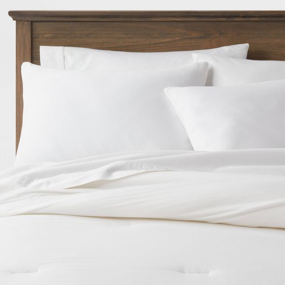 Washed Cotton Sateen Comforter & Sham Set - Threshold™ | Target