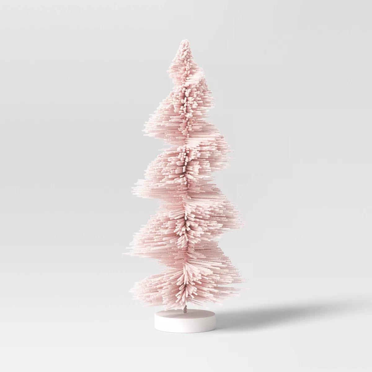 12" Spiral Bottle Brush Tree Christmas Figurine - Wondershop™ | Target